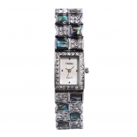 时尚方形复古闪钻手链女表W50124L