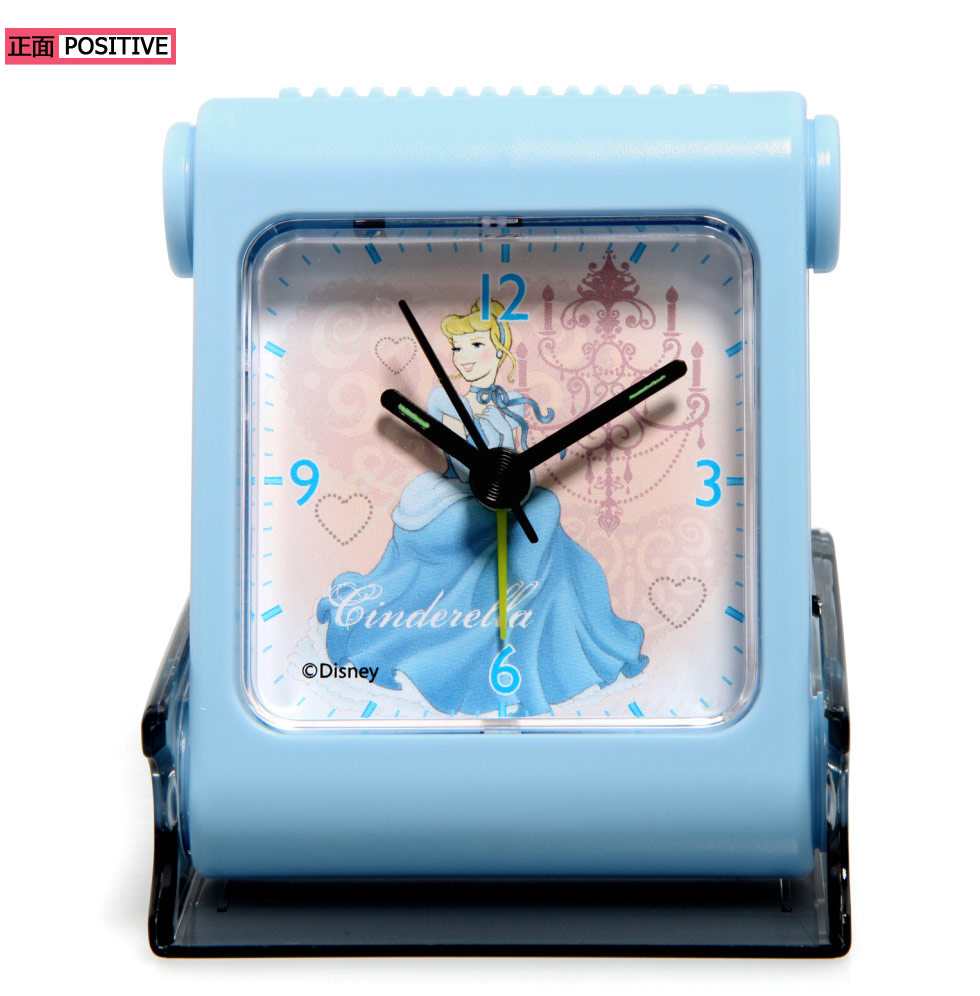 disney迪士尼公主仙德瑞拉便携抽屉式闹钟c3012pc